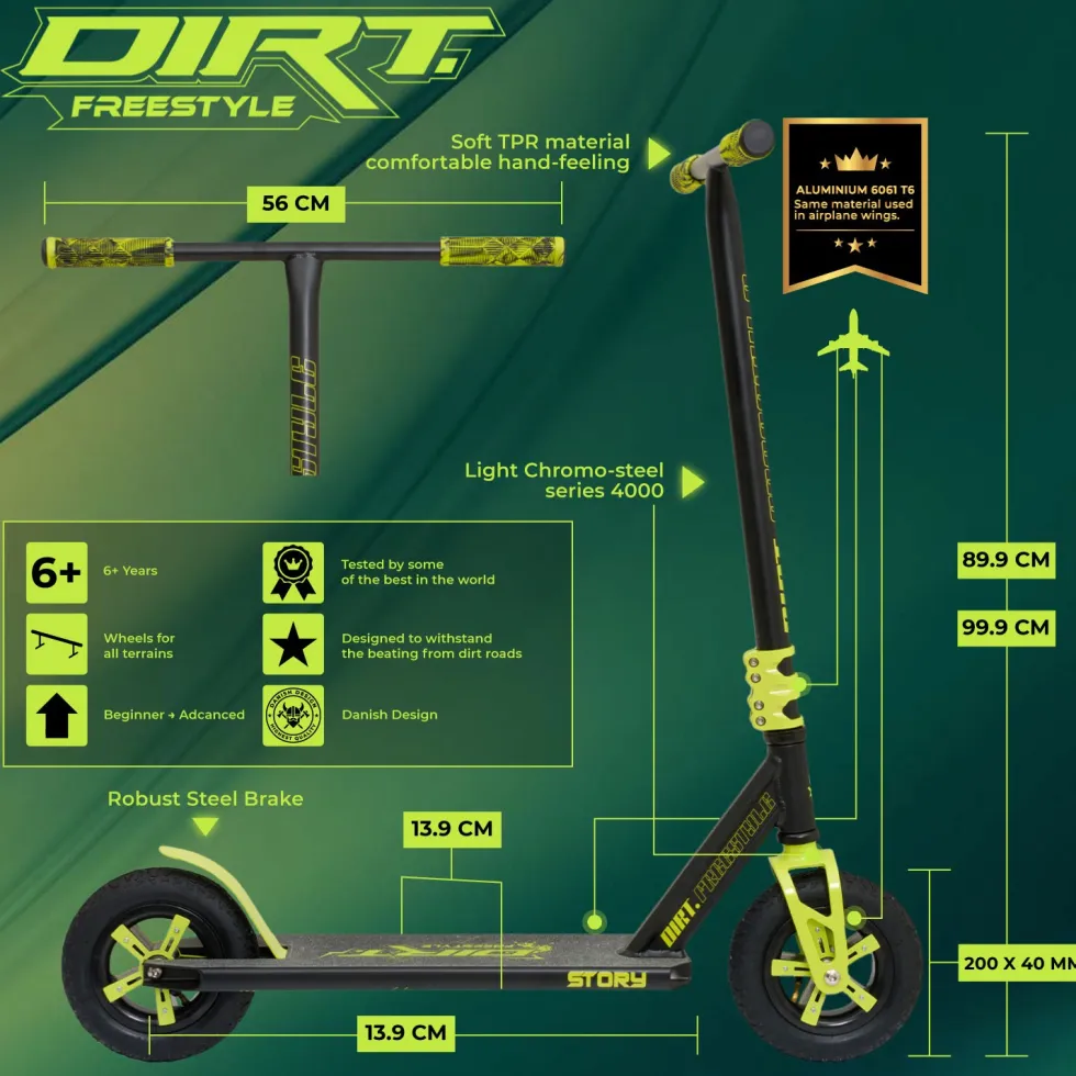 Story Dirt Freestyle Scooter - OUTLET