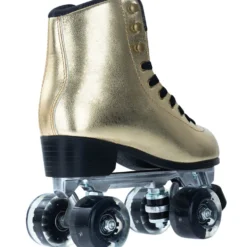 Story Disco Suede Quad Roller Skates