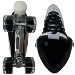 Story Disco Suede Quad Roller Skates