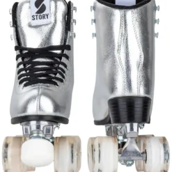 Story Disco Suede Quad Roller Skates