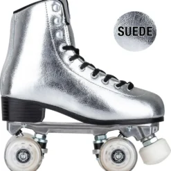 Story Disco Suede Quad Roller Skates