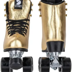 Story Disco Suede Quad Roller Skates