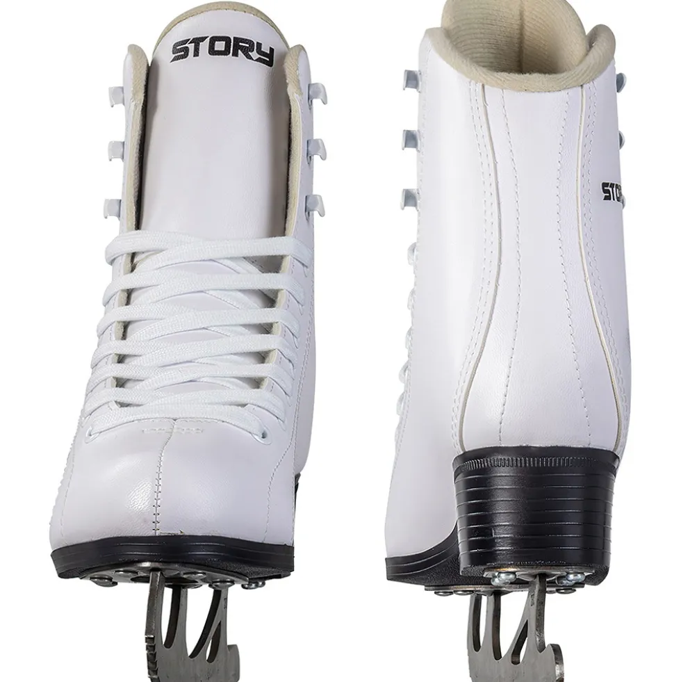 Story Dream White Figure Skates