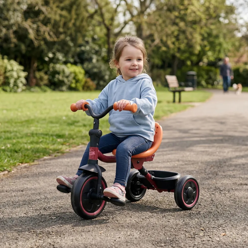 Story Flexi Trike – 3-wheeled bike with push handle