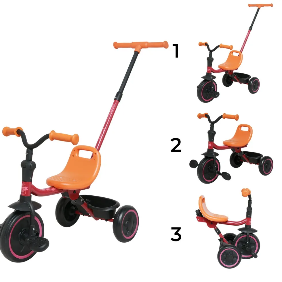 Story Flexi Trike – 3-wheeled bike with push handle
