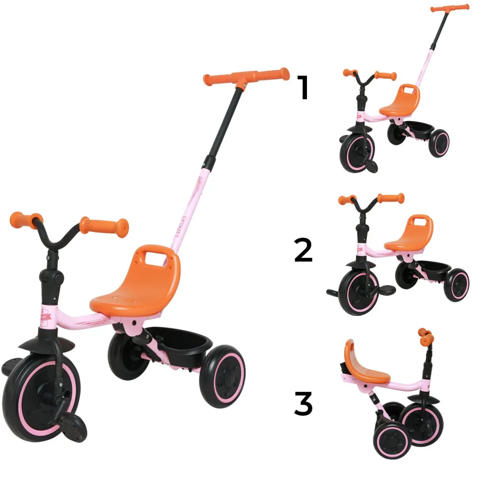 Story Flexi Trike – 3-wheeled bike with push handle