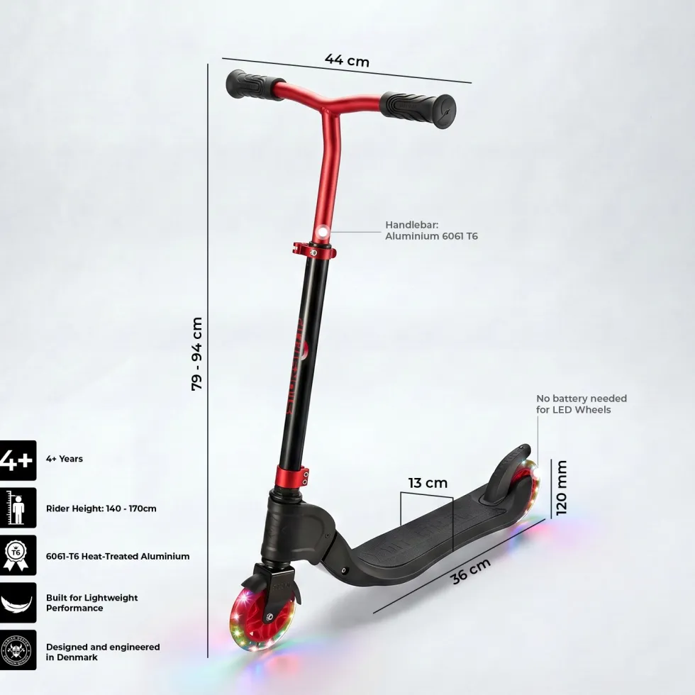 Story Flip Kids Scooter with LED Wheels