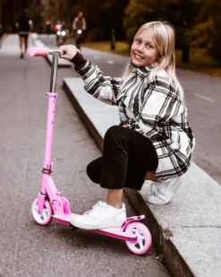 Story Friends Adjustable Kids Kick Scooter