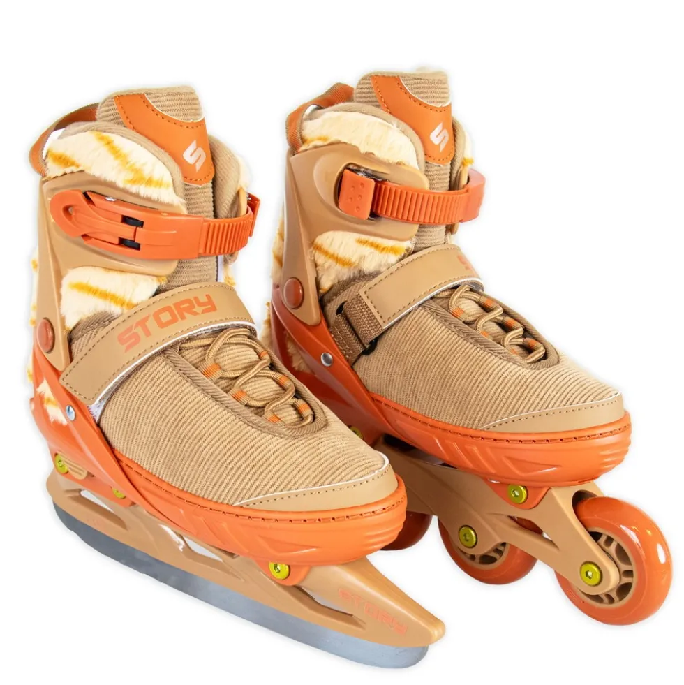 Story Fur Inline Skates | Adjustable Fit