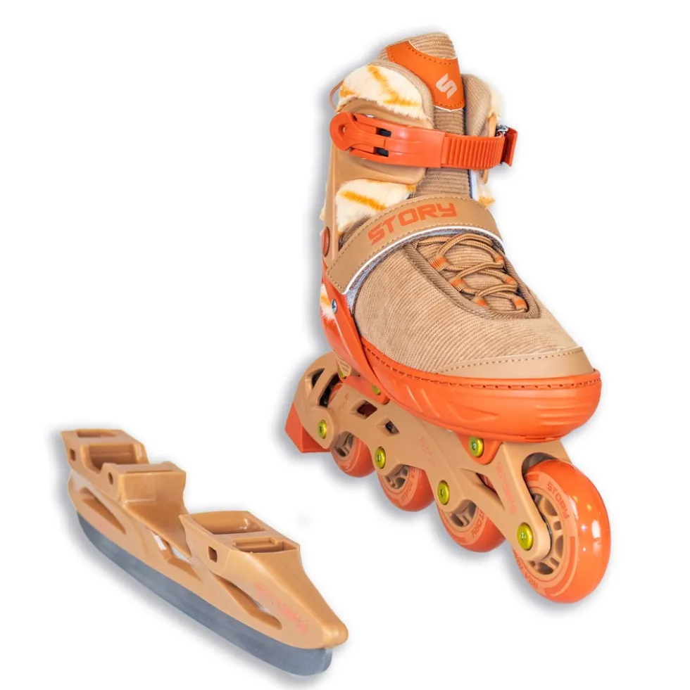 Story Fur Inline Skates | Adjustable Fit