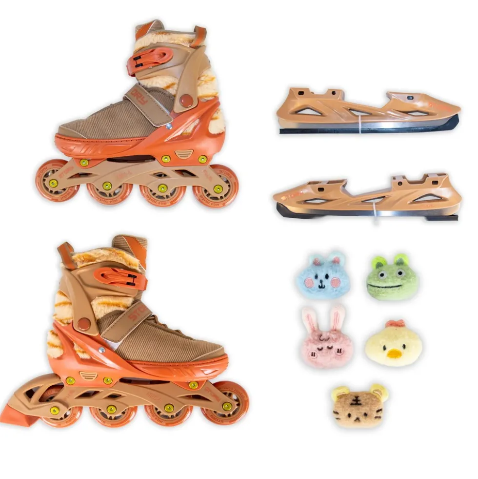 Story Fur Inline Skates | Adjustable Fit