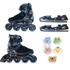 Story Fur Inline Skates | Adjustable Fit