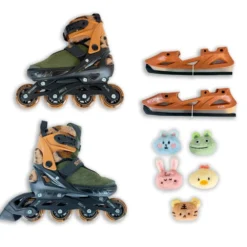 Story Fur Inline Skates | Adjustable Fit