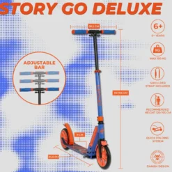 Story GO Deluxe Foldable Transport Scooter