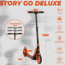 Story GO Deluxe Foldable Transport Scooter