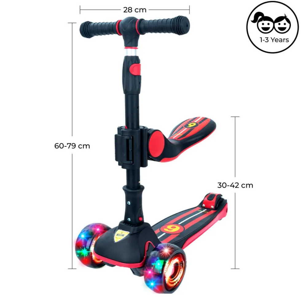Story 2 in 1 Deluxe Kids Scooter / Balance Bike