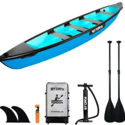 Story Inflatable 4-Person Canoe