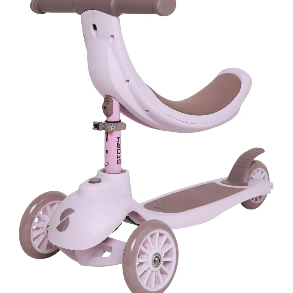 Story 4IN1 LED Kids 3-wheel scooter