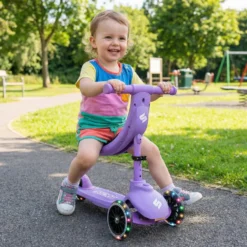 Story 4IN1 LED Kids 3-wheel scooter