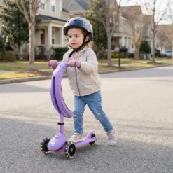 Story 4IN1 LED Kids 3-wheel scooter