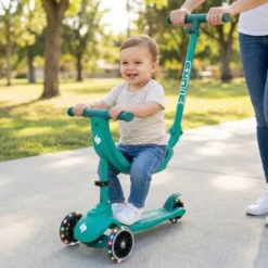 Story 4IN1 LED Kids 3-wheel scooter