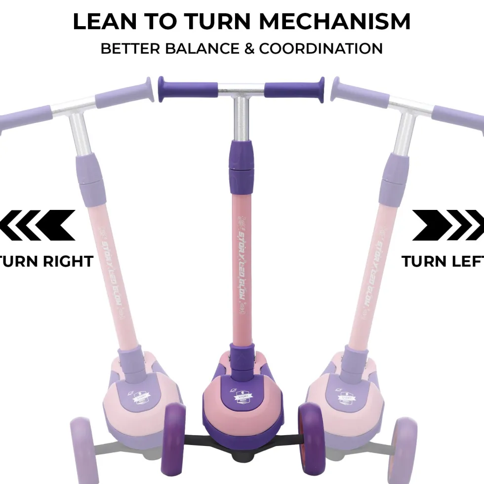Story LED Glow 3-Wheel Scooter