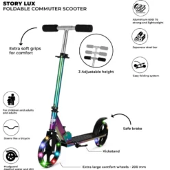 Story Lux commuter scooter - foldable Danish design