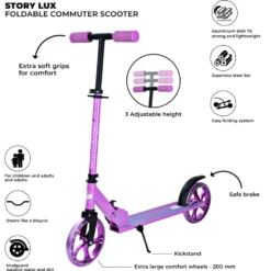 Story Lux commuter scooter - foldable Danish design