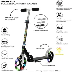 Story Lux commuter scooter - foldable Danish design