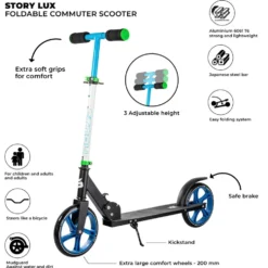 Story Lux commuter scooter - foldable Danish design