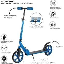 Story Lux commuter scooter - foldable Danish design