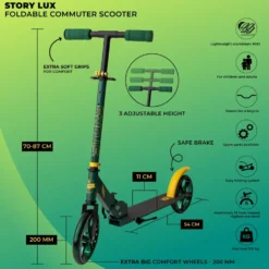 Story Lux commuter scooter - foldable Danish design