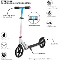 Story Lux commuter scooter - foldable Danish design
