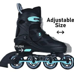 Story Midnight Adjustable Inline Skates