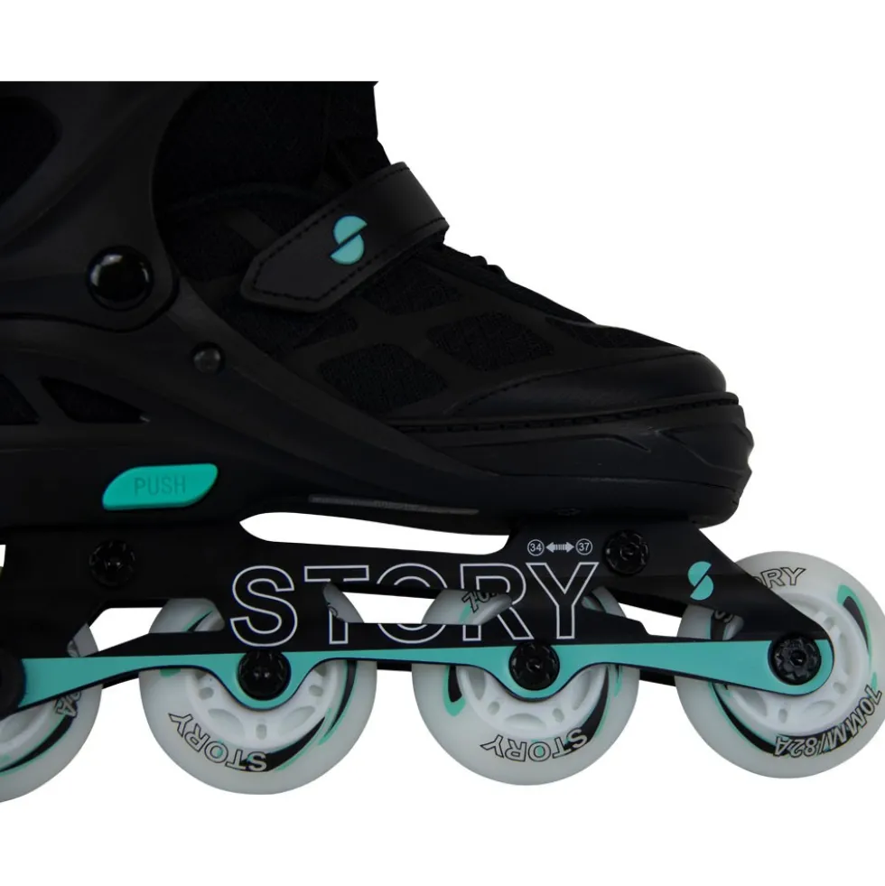 Story Midnight Adjustable Inline Skates
