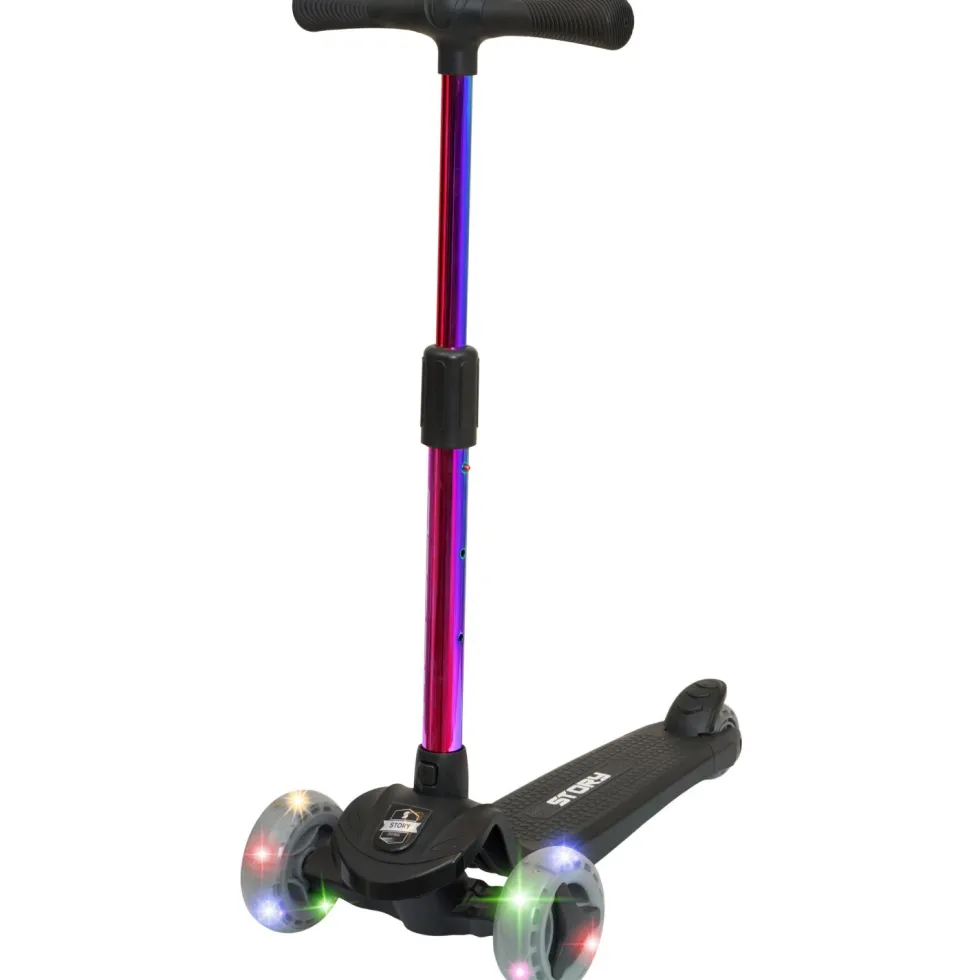 Story Mini Friends LED Kids Scooter – 3 Wheel Light Up