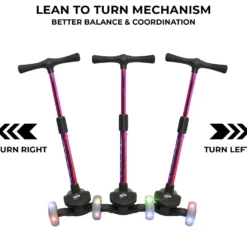 Story Mini Friends LED Kids Scooter – 3 Wheel Light Up