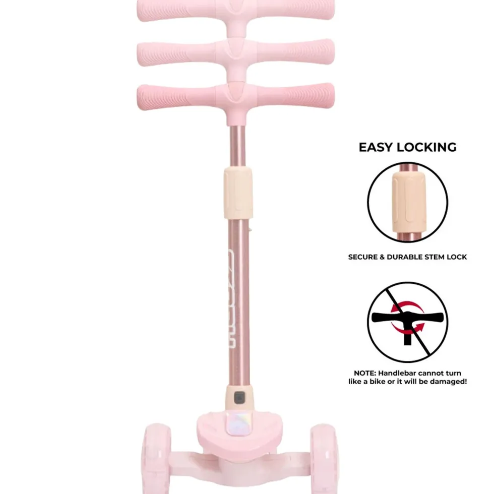 Story Mini Friends LED Kids Scooter – 3 Wheel Light Up