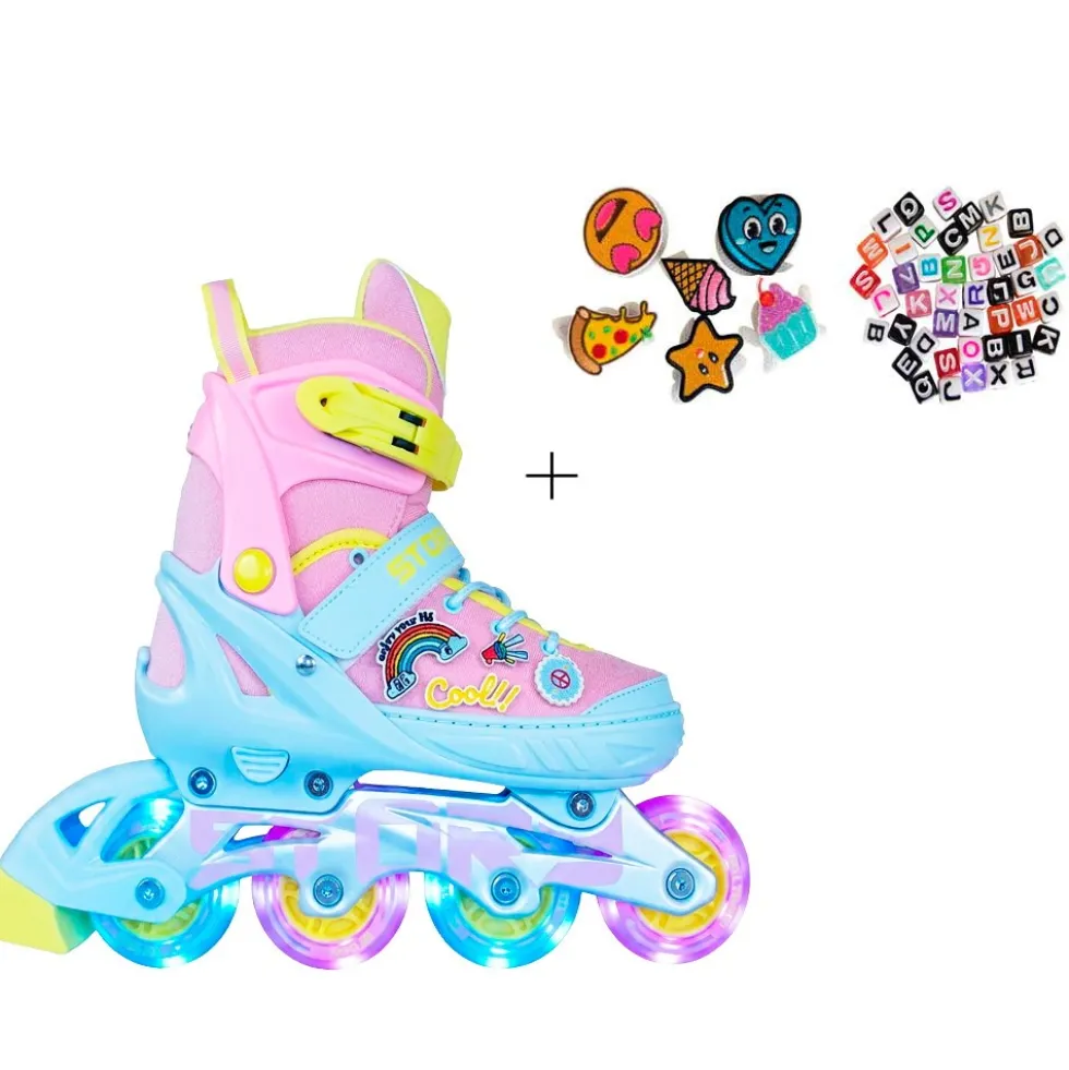 Story Moji Adjustable Inline Skates