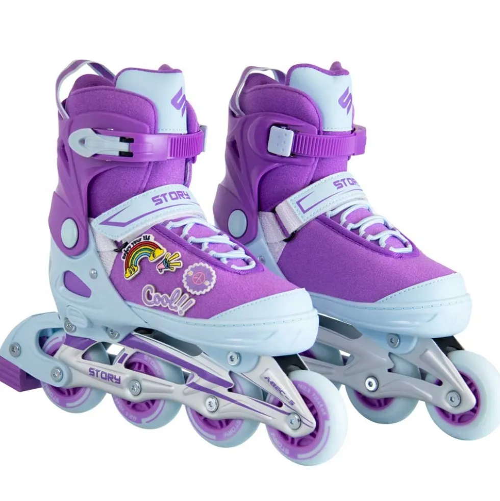 Story Moji Adjustable Inline Skates