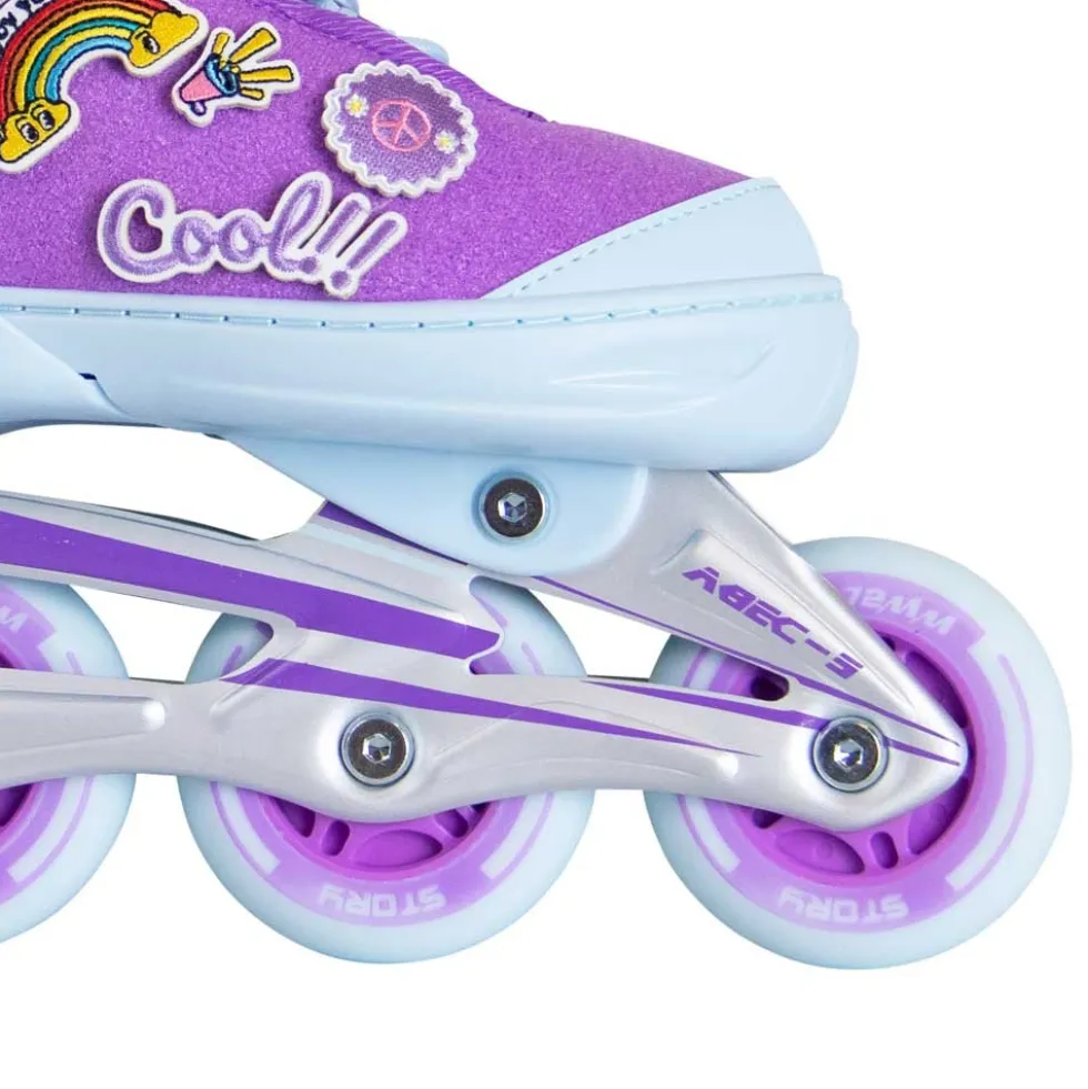 Story Moji Adjustable Inline Skates