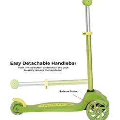 Story MoveLite kids scooter – 3-wheel scooter with LED