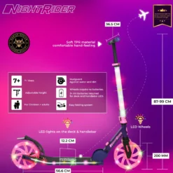 Story NightRider Transport Scooter – LED & Adjustable
