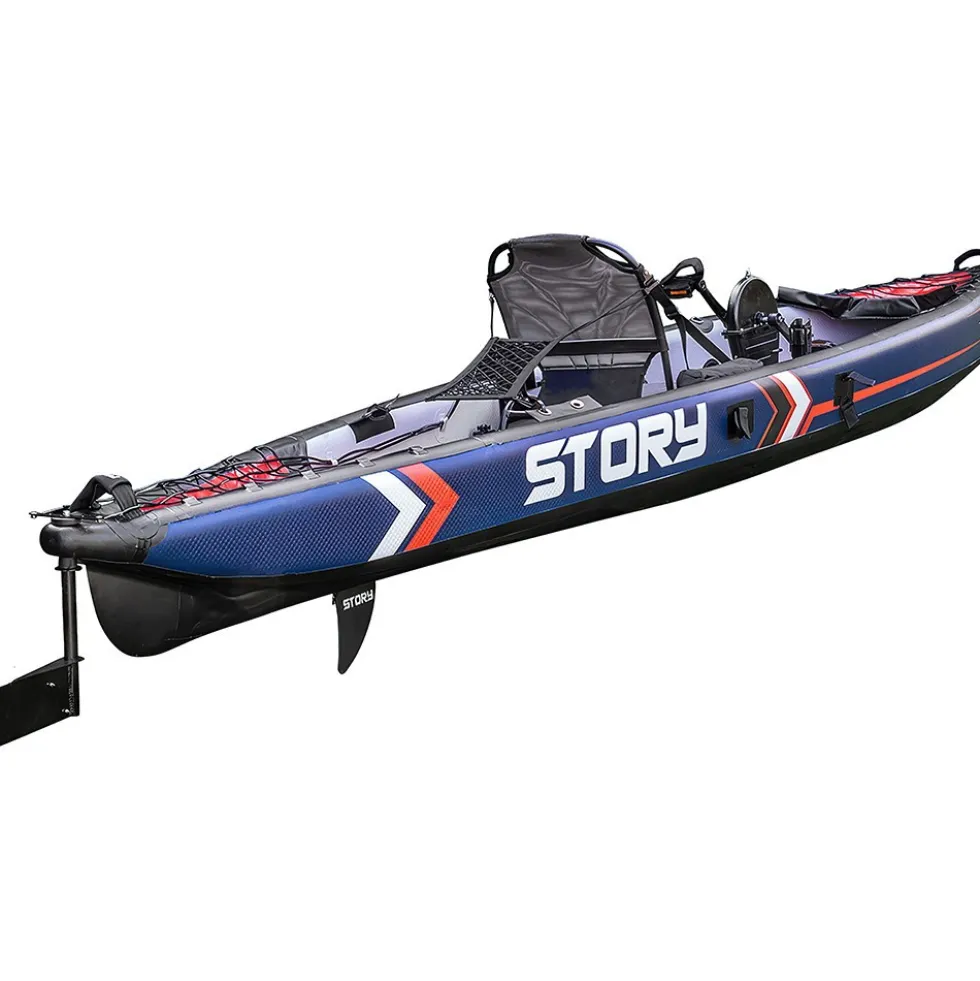 Story 1-Person Inflatable Pedal Kayak