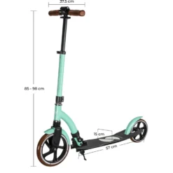 Story Retro Ride Foldable Kick Scooter