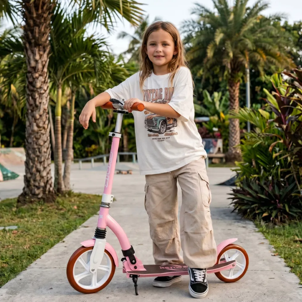 Story Retro Ride Foldable Kick Scooter