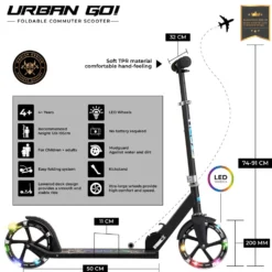 Story Urban GO! Foldable Kick Scooter