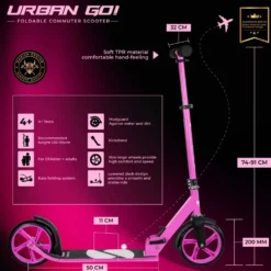 Story Urban GO! Foldable Kick Scooter