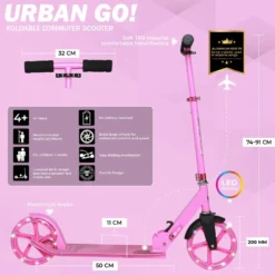 Story Urban GO! Foldable Kick Scooter