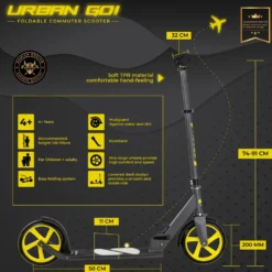 Story Urban GO! Foldable Kick Scooter